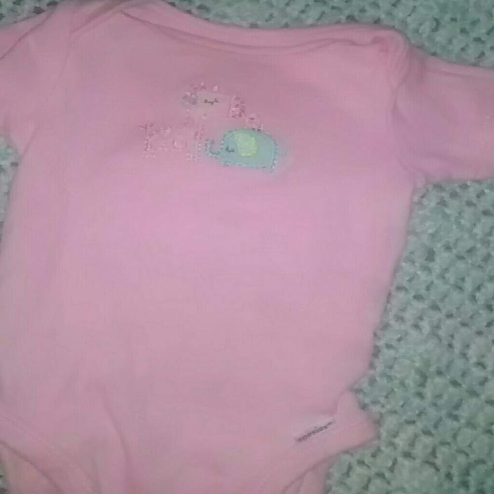 Pink onesie